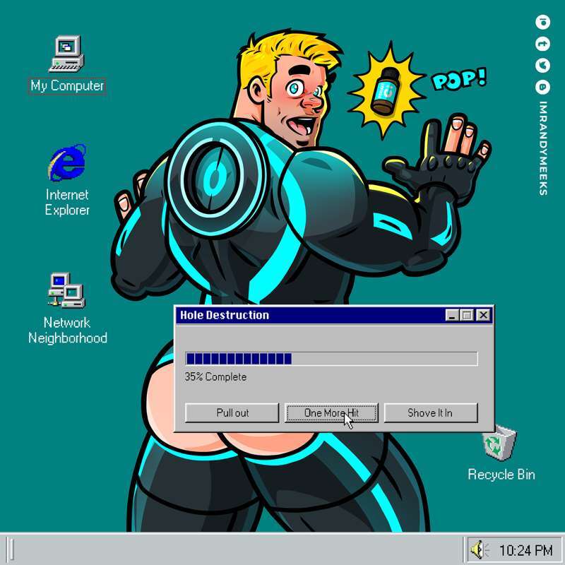 [Randy Meeks (randyslashtoons)] Tron Legacy - Page 33