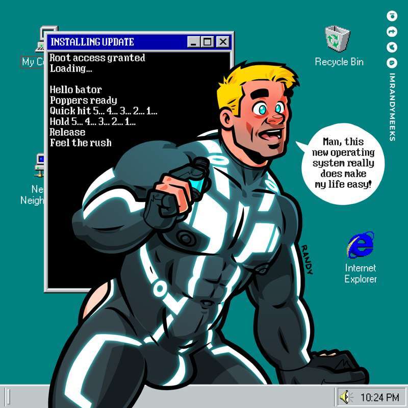 [Randy Meeks (randyslashtoons)] Tron Legacy - Page 37