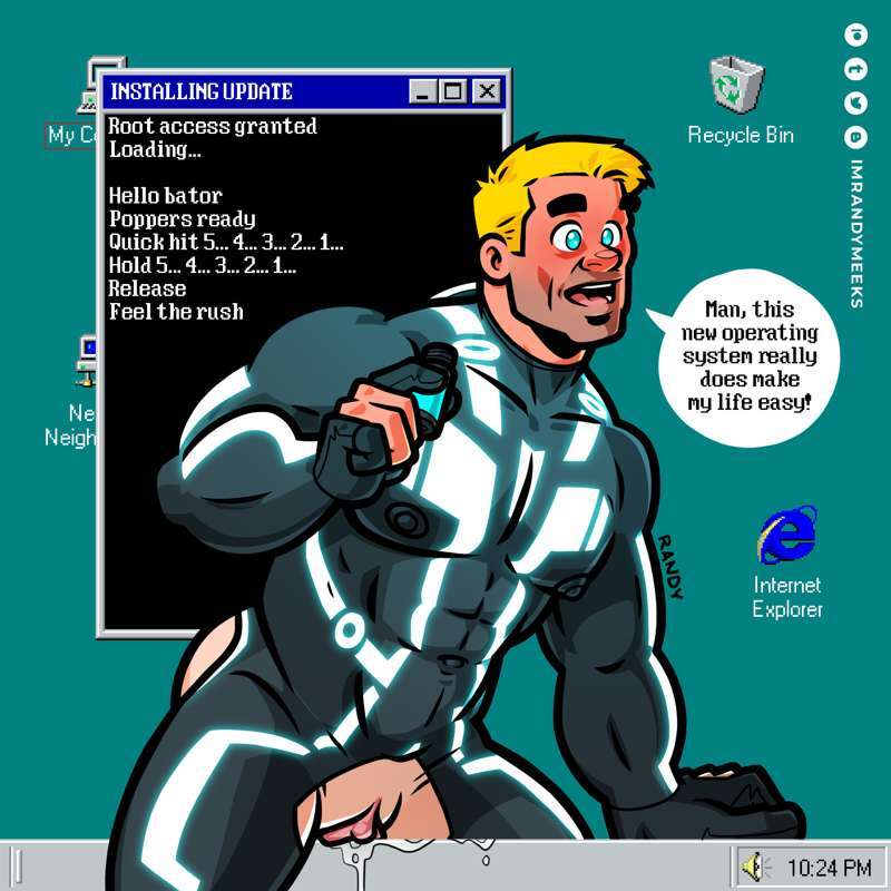 [Randy Meeks (randyslashtoons)] Tron Legacy - Page 38