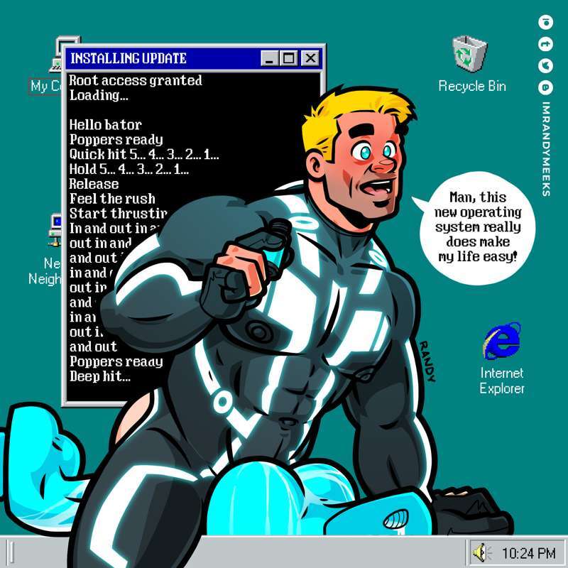[Randy Meeks (randyslashtoons)] Tron Legacy - Page 39
