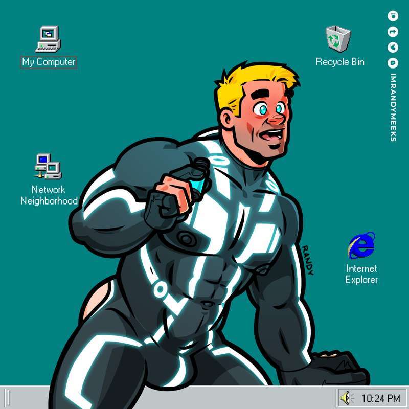 [Randy Meeks (randyslashtoons)] Tron Legacy - Page 44