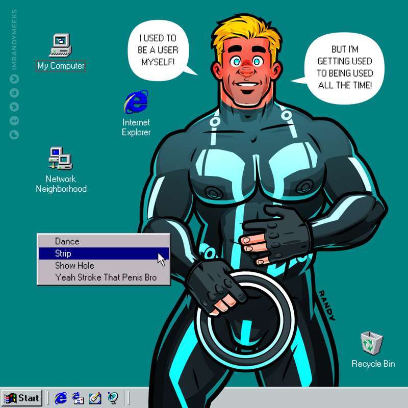 [Randy Meeks (randyslashtoons)] Tron Legacy - Page 47