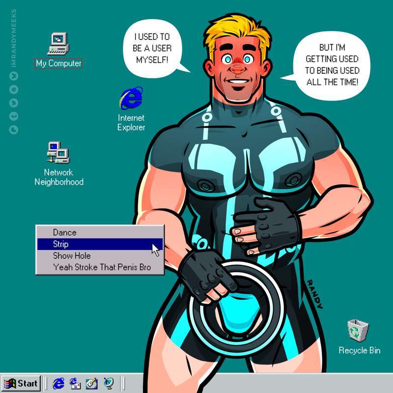 [Randy Meeks (randyslashtoons)] Tron Legacy - Page 49