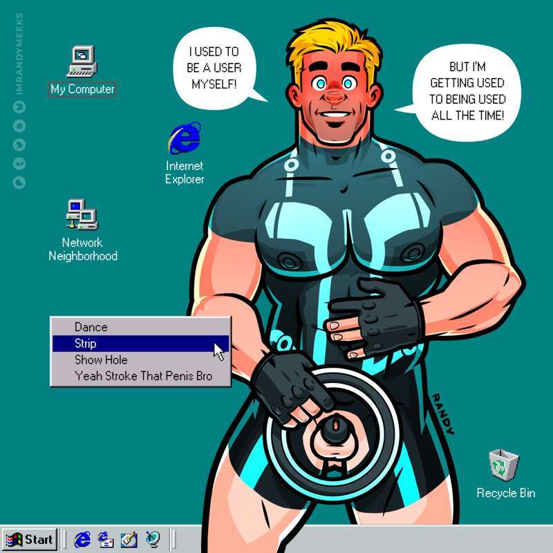 [Randy Meeks (randyslashtoons)] Tron Legacy - Page 50