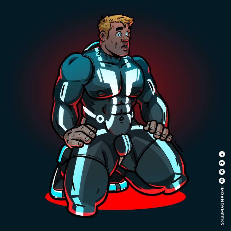 [Randy Meeks (randyslashtoons)] Tron Legacy - Page 9