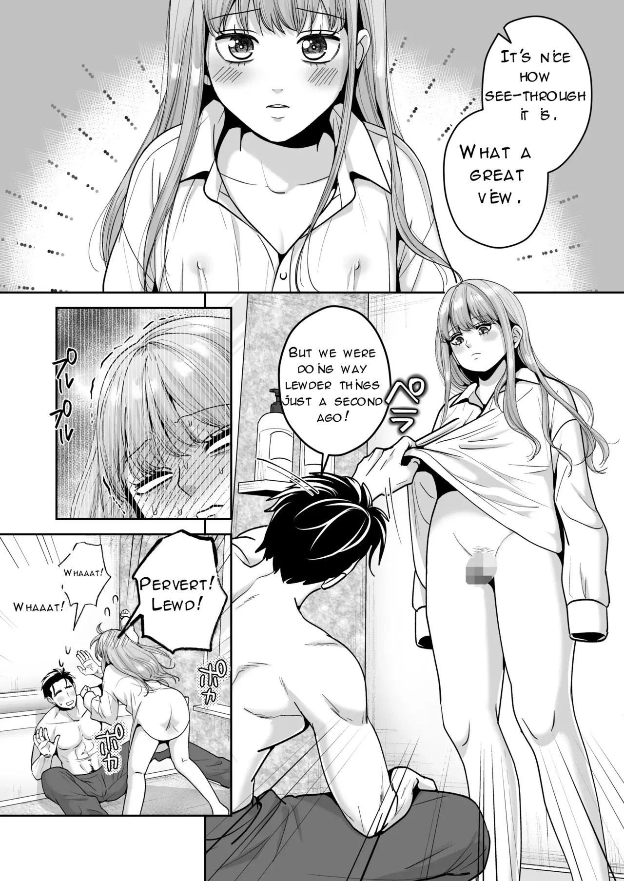 Here Comes the Cross-Dressing Guy! Part 2—I Never Expected My Regular Delivery Guy to Be a Cross-Dresser, But I Didn't Hesitate to Hook Up With Him— - Page 36