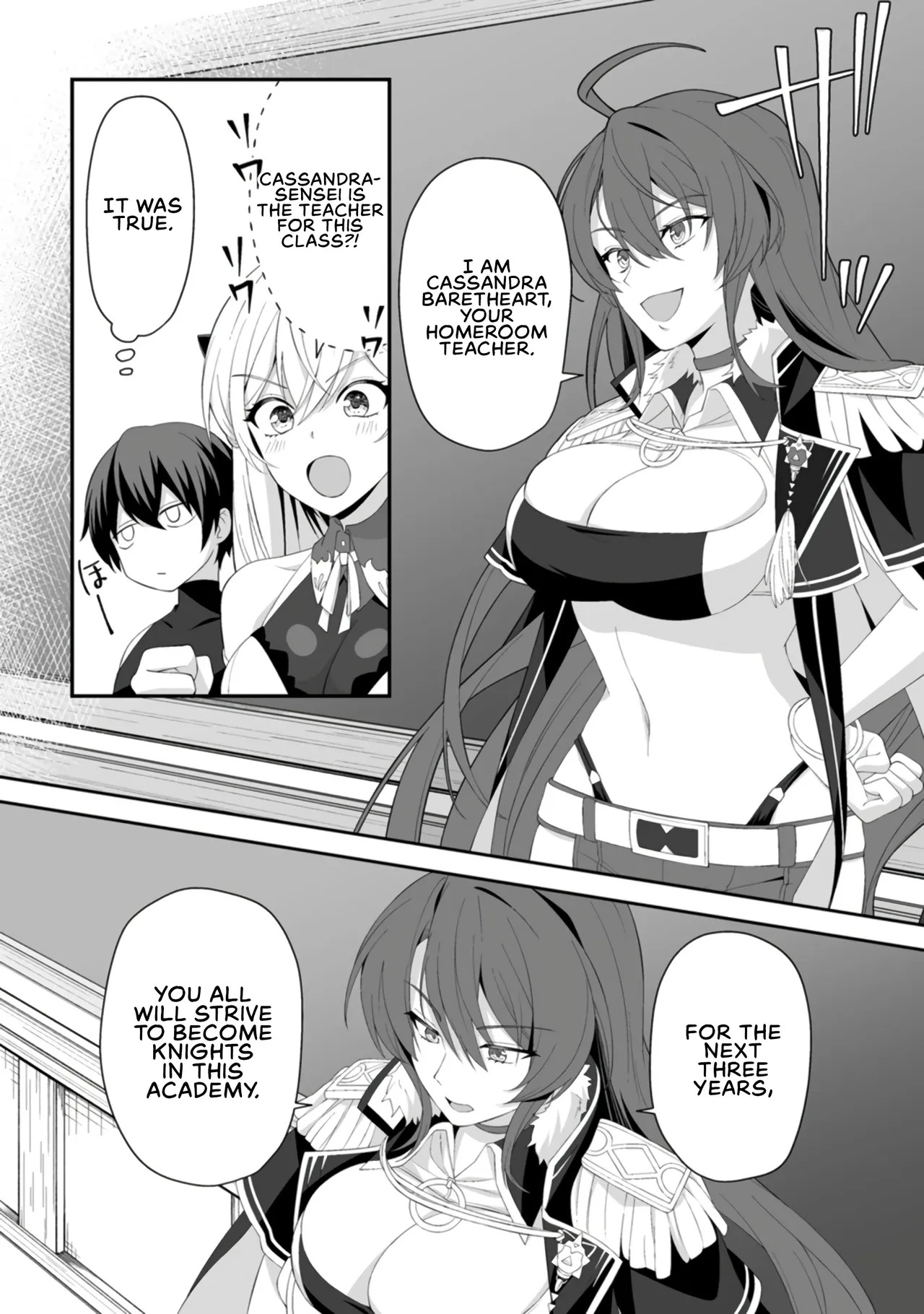 [Tomobashi Kametsu, Kurenai no Nita Mame] I, the Only Male Knight in a Chastity-Reversed World, Entered the Female Knight Academy and Was Treated as a Hero for Some Reason ~ Unrivaled in the Harem with My Unequaled Skills ~ Volume 1 [KappaBeast] [English] - Page 116