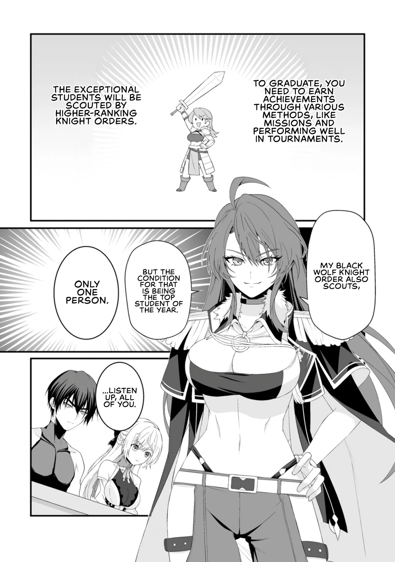 [Tomobashi Kametsu, Kurenai no Nita Mame] I, the Only Male Knight in a Chastity-Reversed World, Entered the Female Knight Academy and Was Treated as a Hero for Some Reason ~ Unrivaled in the Harem with My Unequaled Skills ~ Volume 1 [KappaBeast] [English] - Page 117