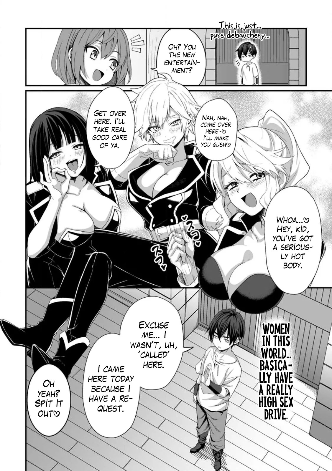 [Tomobashi Kametsu, Kurenai no Nita Mame] I, the Only Male Knight in a Chastity-Reversed World, Entered the Female Knight Academy and Was Treated as a Hero for Some Reason ~ Unrivaled in the Harem with My Unequaled Skills ~ Volume 1 [KappaBeast] [English] - Page 12