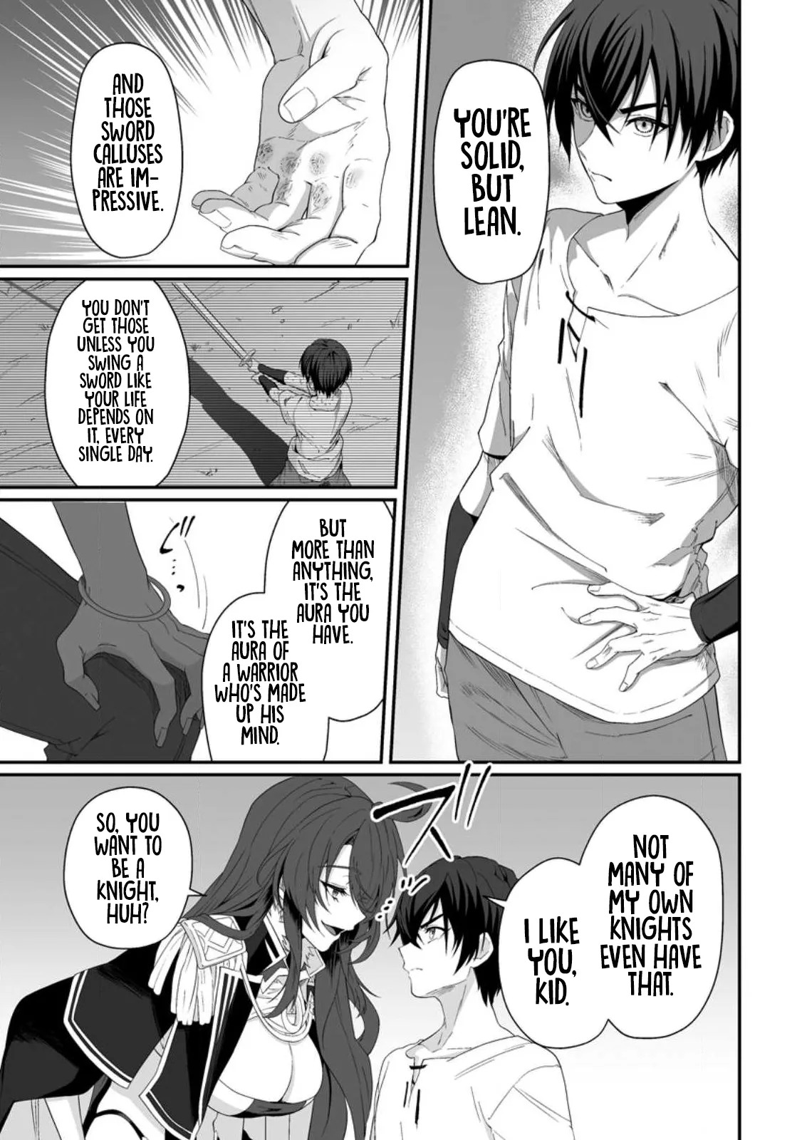 [Tomobashi Kametsu, Kurenai no Nita Mame] I, the Only Male Knight in a Chastity-Reversed World, Entered the Female Knight Academy and Was Treated as a Hero for Some Reason ~ Unrivaled in the Harem with My Unequaled Skills ~ Volume 1 [KappaBeast] [English] - Page 15