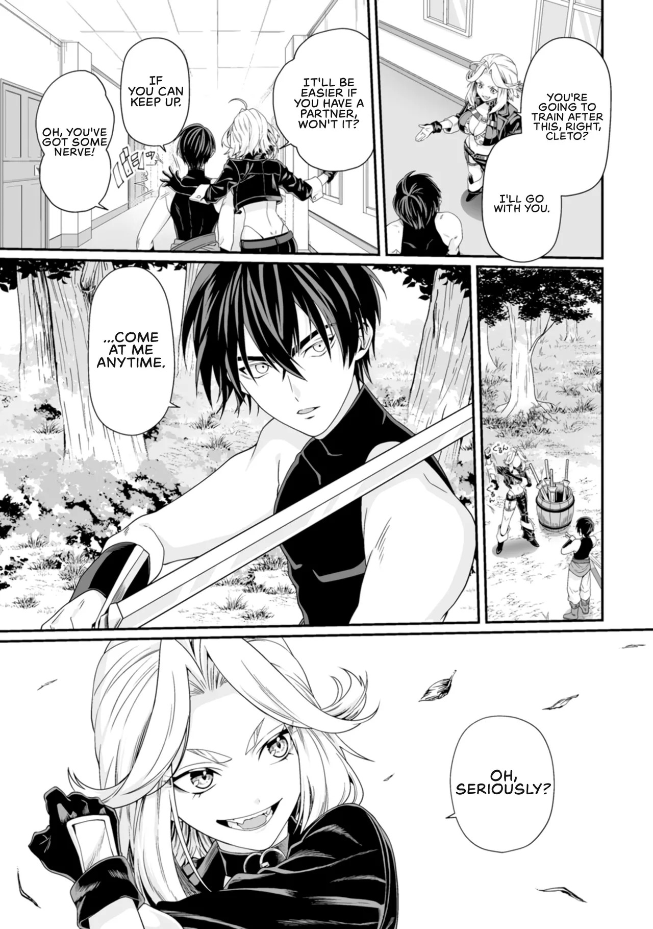 [Tomobashi Kametsu, Kurenai no Nita Mame] I, the Only Male Knight in a Chastity-Reversed World, Entered the Female Knight Academy and Was Treated as a Hero for Some Reason ~ Unrivaled in the Harem with My Unequaled Skills ~ Volume 1 [KappaBeast] [English] - Page 155