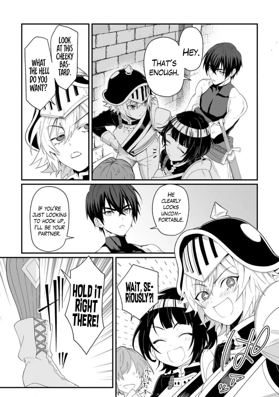 [Tomobashi Kametsu, Kurenai no Nita Mame] I, the Only Male Knight in a Chastity-Reversed World, Entered the Female Knight Academy and Was Treated as a Hero for Some Reason ~ Unrivaled in the Harem with My Unequaled Skills ~ Volume 1 [KappaBeast] [English] - Page 41