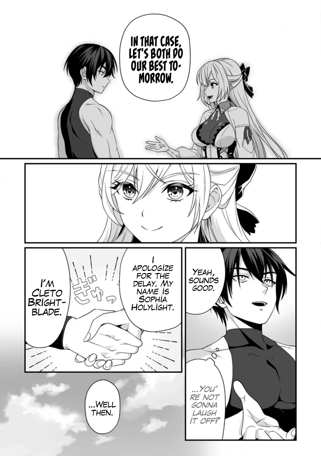 [Tomobashi Kametsu, Kurenai no Nita Mame] I, the Only Male Knight in a Chastity-Reversed World, Entered the Female Knight Academy and Was Treated as a Hero for Some Reason ~ Unrivaled in the Harem with My Unequaled Skills ~ Volume 1 [KappaBeast] [English] - Page 45