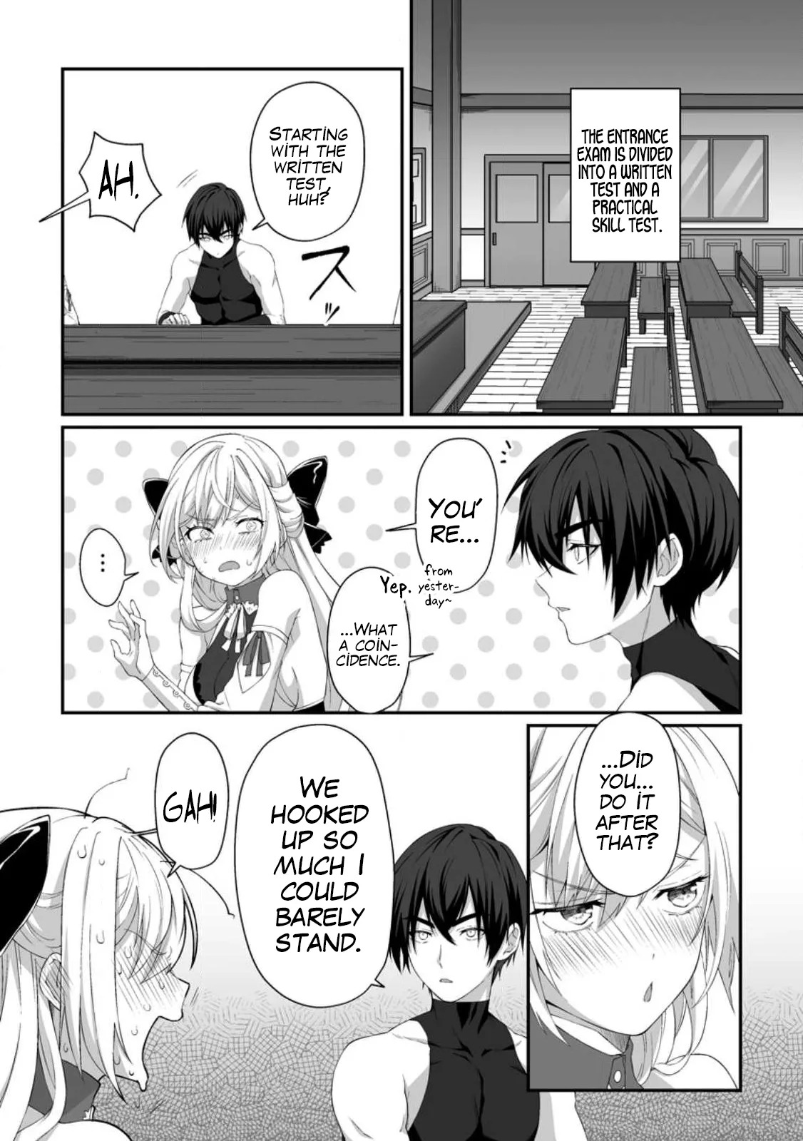 [Tomobashi Kametsu, Kurenai no Nita Mame] I, the Only Male Knight in a Chastity-Reversed World, Entered the Female Knight Academy and Was Treated as a Hero for Some Reason ~ Unrivaled in the Harem with My Unequaled Skills ~ Volume 1 [KappaBeast] [English] - Page 49