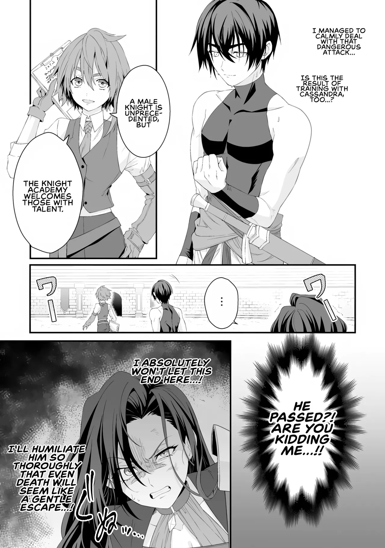 [Tomobashi Kametsu, Kurenai no Nita Mame] I, the Only Male Knight in a Chastity-Reversed World, Entered the Female Knight Academy and Was Treated as a Hero for Some Reason ~ Unrivaled in the Harem with My Unequaled Skills ~ Volume 1 [KappaBeast] [English] - Page 73