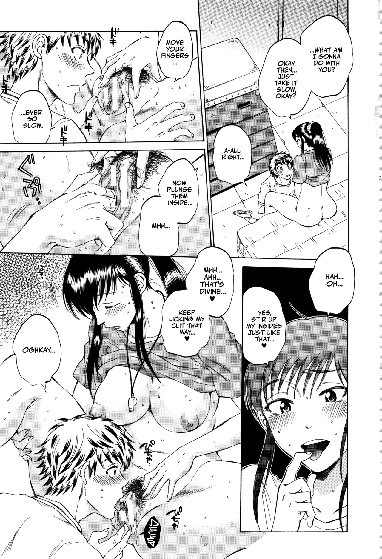 [Sabusuka] Kanojo ga Miteru Boku no Sex | His Girlfriend's Watching Us Have Sex! [English] [Team Rabu2] - Page 112