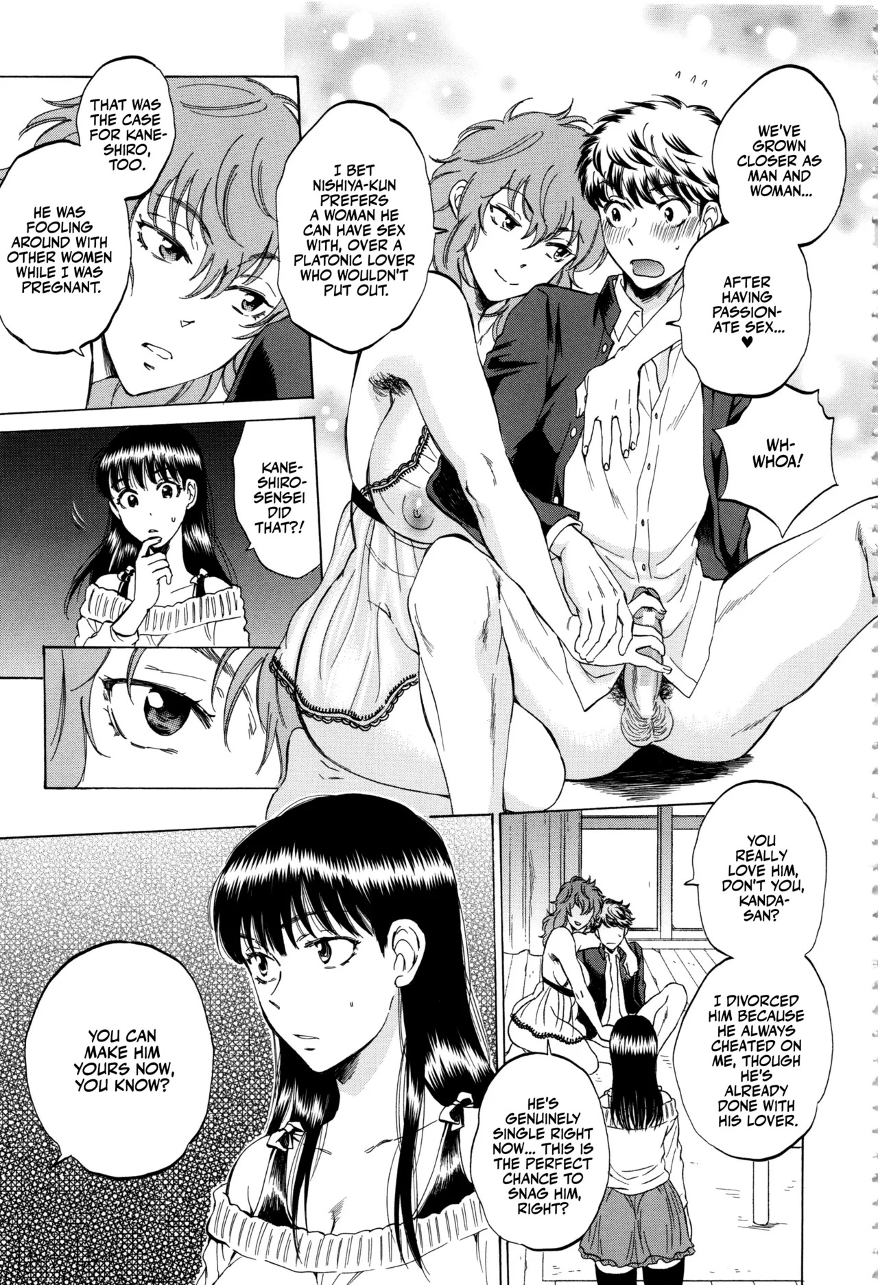 [Sabusuka] Kanojo ga Miteru Boku no Sex | His Girlfriend's Watching Us Have Sex! [English] [Team Rabu2] - Page 178