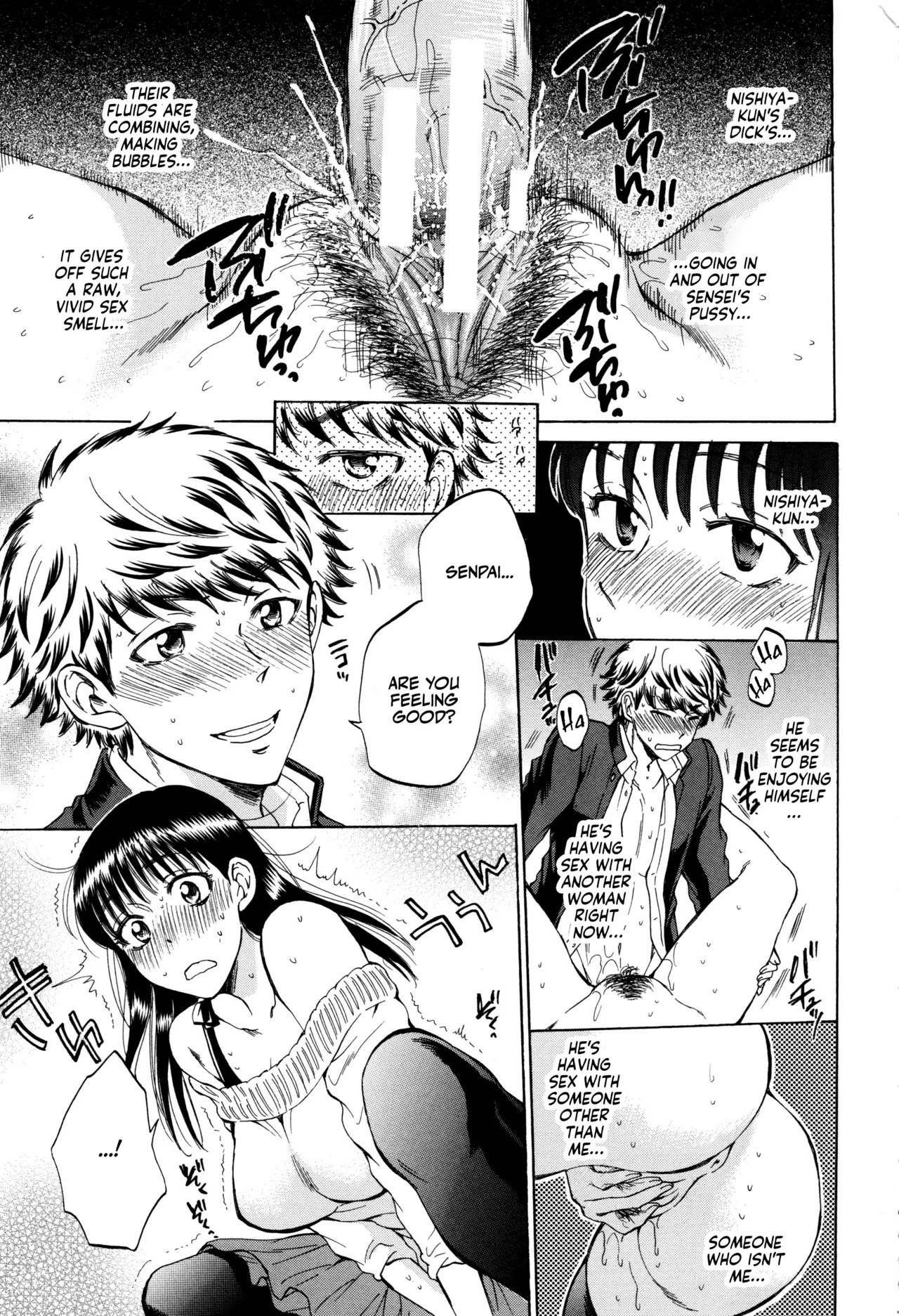 [Sabusuka] Kanojo ga Miteru Boku no Sex | His Girlfriend's Watching Us Have Sex! [English] [Team Rabu2] - Page 196