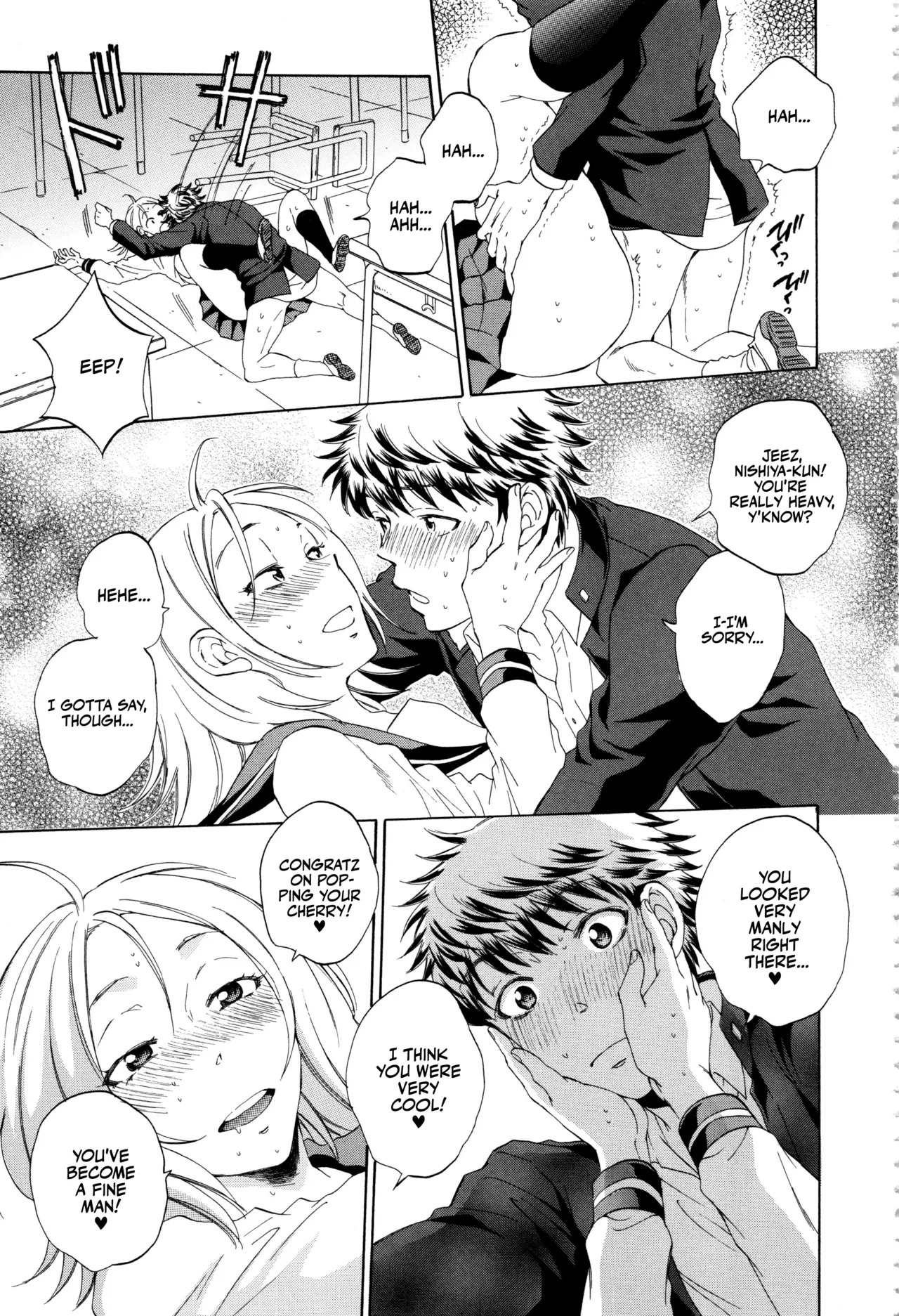 [Sabusuka] Kanojo ga Miteru Boku no Sex | His Girlfriend's Watching Us Have Sex! [English] [Team Rabu2] - Page 40