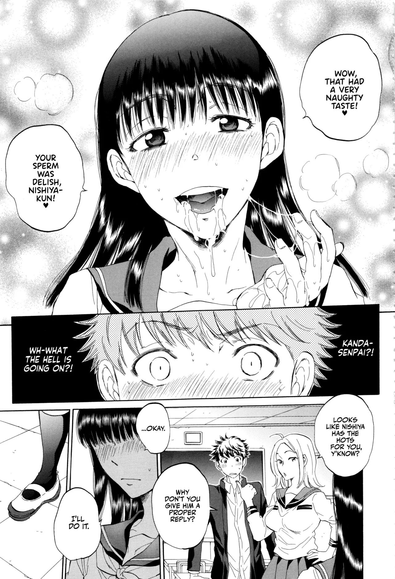 [Sabusuka] Kanojo ga Miteru Boku no Sex | His Girlfriend's Watching Us Have Sex! [English] [Team Rabu2] - Page 46