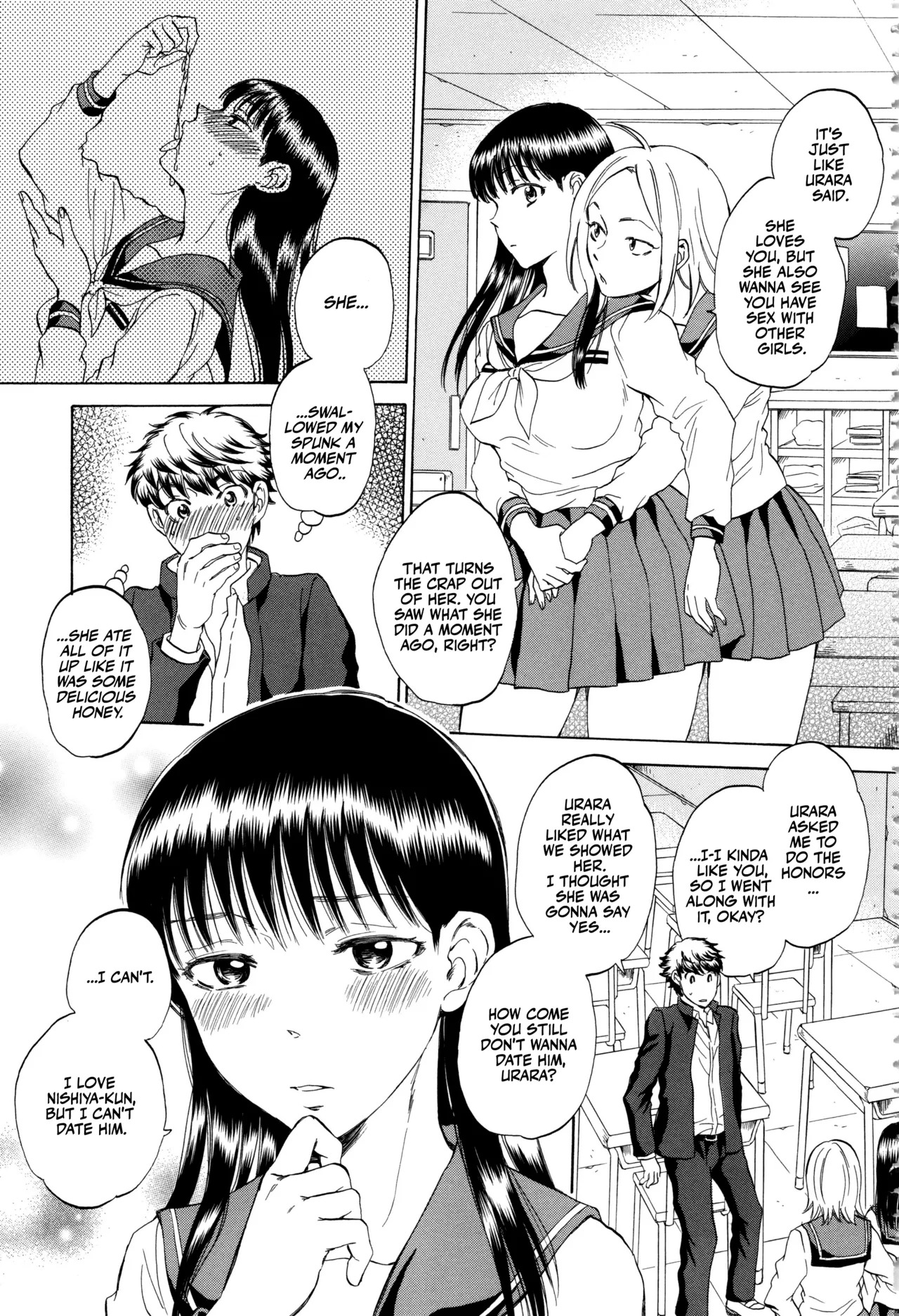 [Sabusuka] Kanojo ga Miteru Boku no Sex | His Girlfriend's Watching Us Have Sex! [English] [Team Rabu2] - Page 54