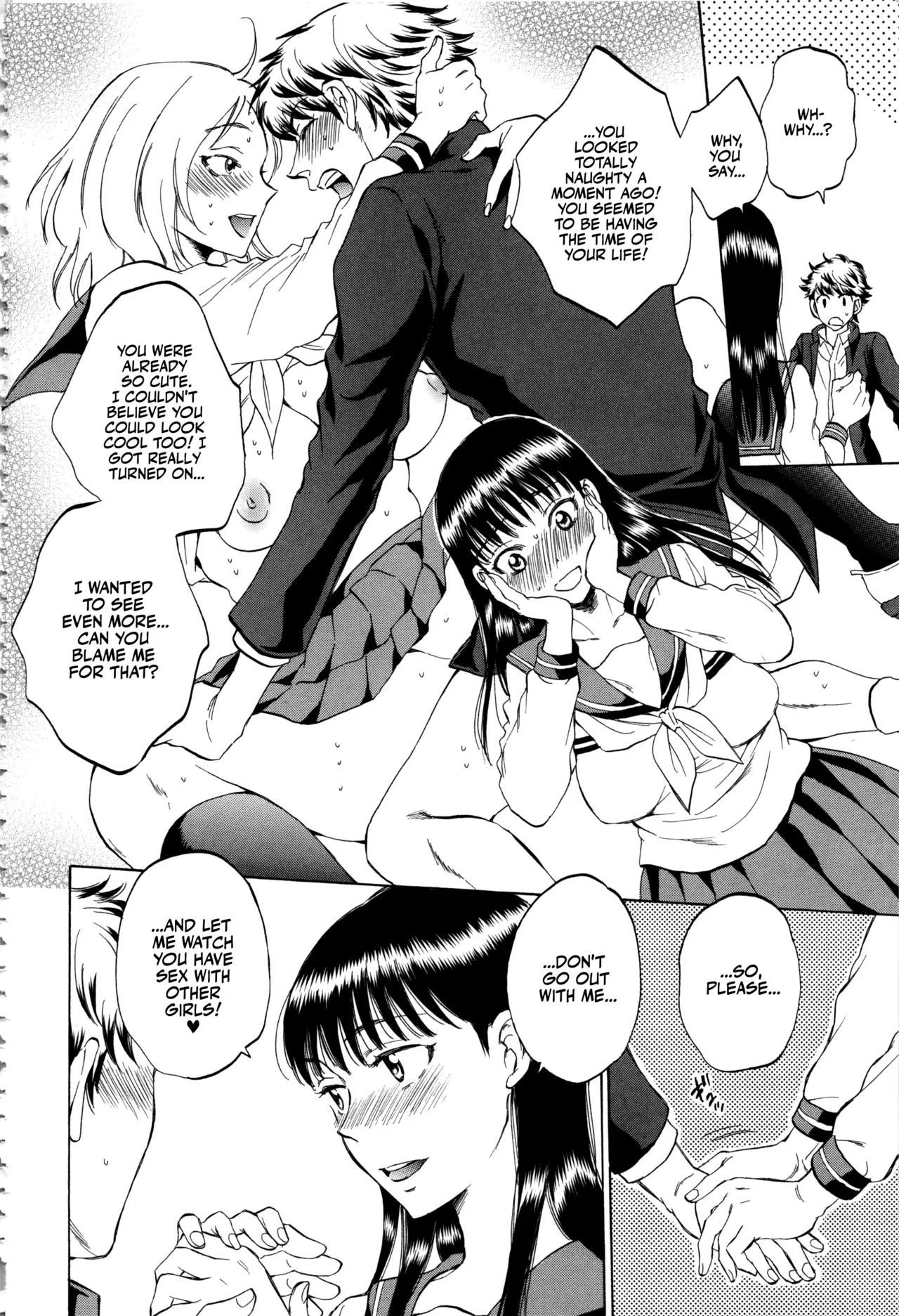 [Sabusuka] Kanojo ga Miteru Boku no Sex | His Girlfriend's Watching Us Have Sex! [English] [Team Rabu2] - Page 55