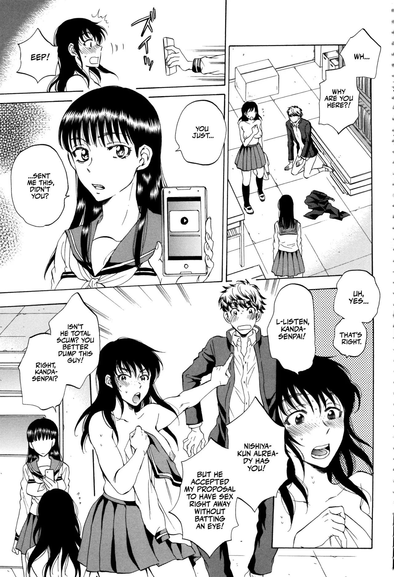 [Sabusuka] Kanojo ga Miteru Boku no Sex | His Girlfriend's Watching Us Have Sex! [English] [Team Rabu2] - Page 84