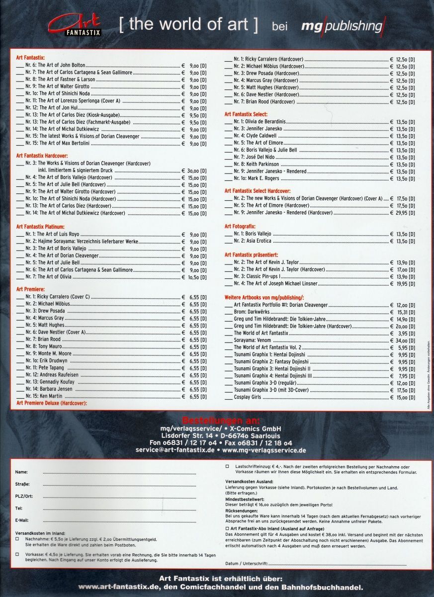 Art Fantastix №17 - The Art of Jeff Pittarelli - Page 100