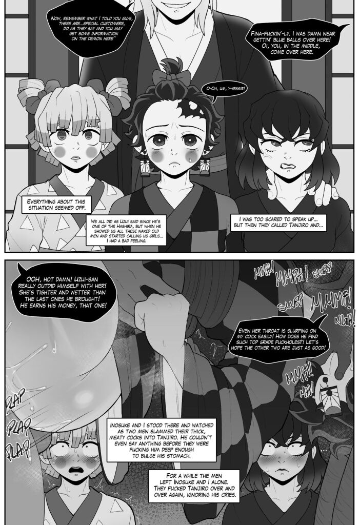 BlackWhiplash] Brothel Arc (Demon Slayer) - HentaiVox